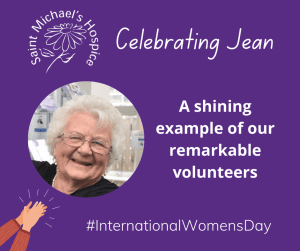 Jean Boyes- a shining example of our remarkable volunteers